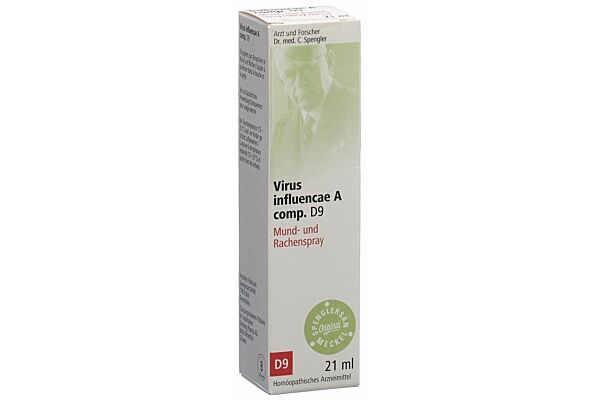 Spenglersan virus influencae A comp. 9 D spray pour la gorge 21 ml