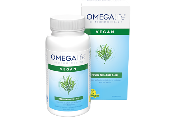 Omega-life Vegan caps bte 60 pce