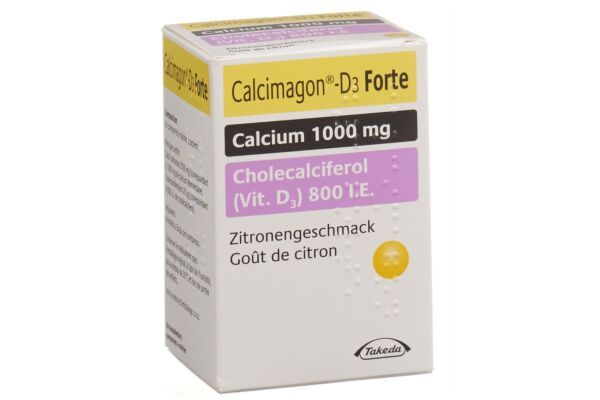 Calcimagon D3 Forte cpr croquer citron bte 30 pce