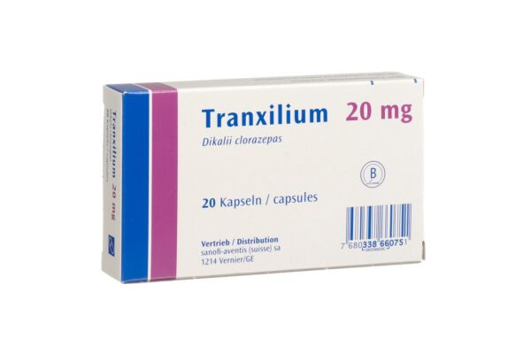 Tranxilium Kaps 20 mg 20 Stk