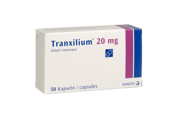 Tranxilium caps 20 mg 50 pce