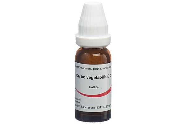 Omida carbo vegetabilis glob 12 D 14 g