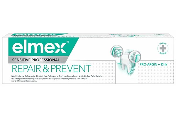 elmex SENSITIVE PROFESSIONAL REPAIR & PREVENT dentifrice tb 75 ml