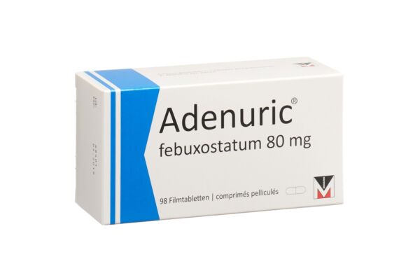 Adenuric cpr pell 80 mg 98 pce