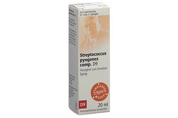 Spenglersan Streptococcus pyogenes comp. 9 D spray classic 20 ml