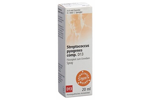 Spenglersan Streptococcus pyogenes comp. 13 D spray classic 20 ml