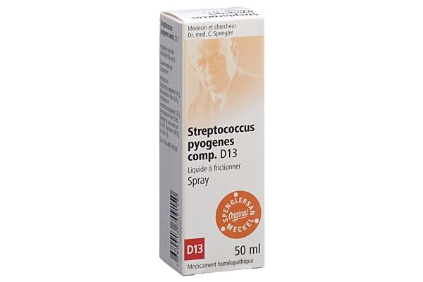 Spenglersan Streptococcus pyogenes comp. D 13 Classic Spray 50 ml