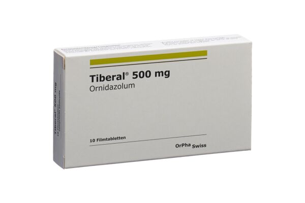 Tiberal Filmtabl 500 mg 10 Stk
