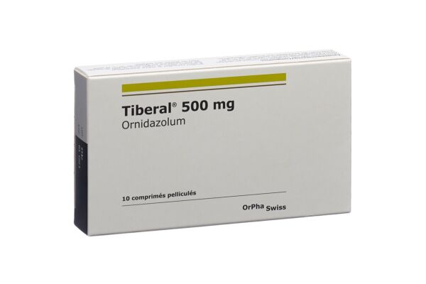 Tiberal Filmtabl 500 mg 10 Stk