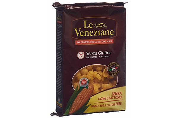 LE VENEZIANE pâtes gnocchi Rigate de maïs sans gluten 250 g