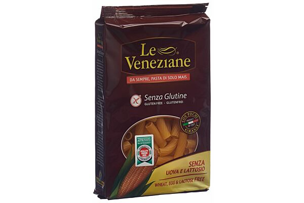 LE VENEZIANE Teigwaren Rigatoni aus Mais glutenfrei 250 g