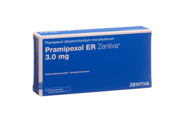 Pramipexol ER Zentiva cpr ret 3 mg 30 pce