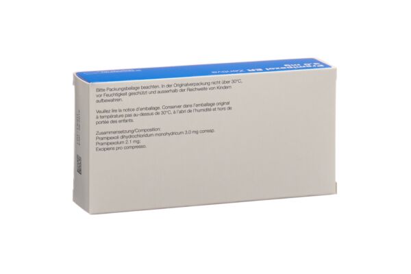 Pramipexol ER Zentiva Ret Tabl 3 mg 30 Stk