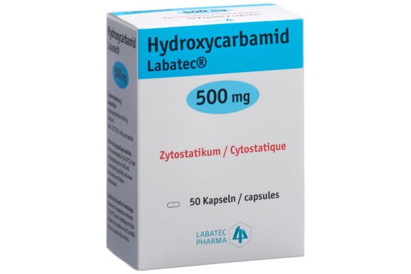 Hydroxycarbamid Labatec Kaps 500 mg 50 Stk