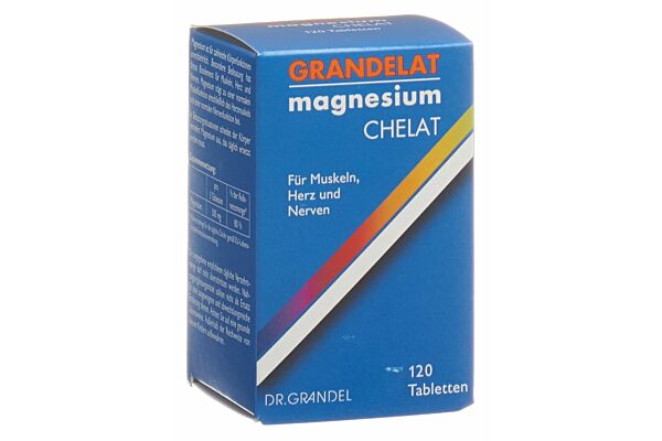 Grandelat magnésium chélate cpr 120 pce