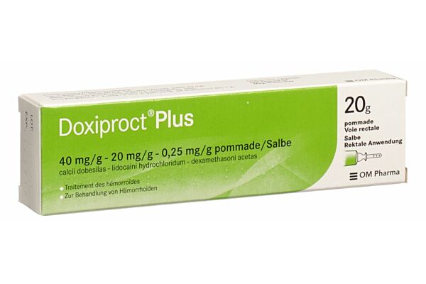 Doxiproct Plus ong tb 20 g