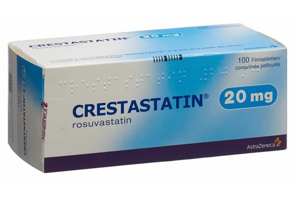 Crestastatin cpr pell 20 mg 100 pce