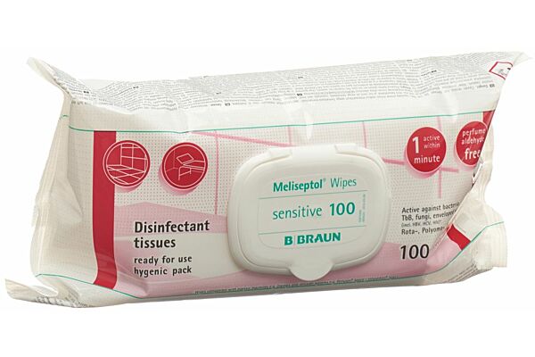 Meliseptol Wipes sensitive 100 (Flowpack)