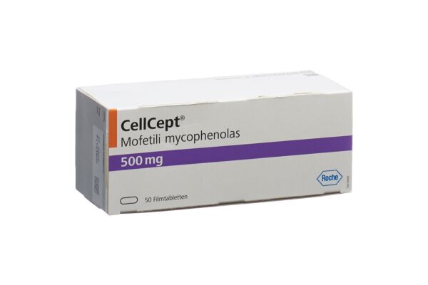 CellCept cpr pell 500 mg 50 pce