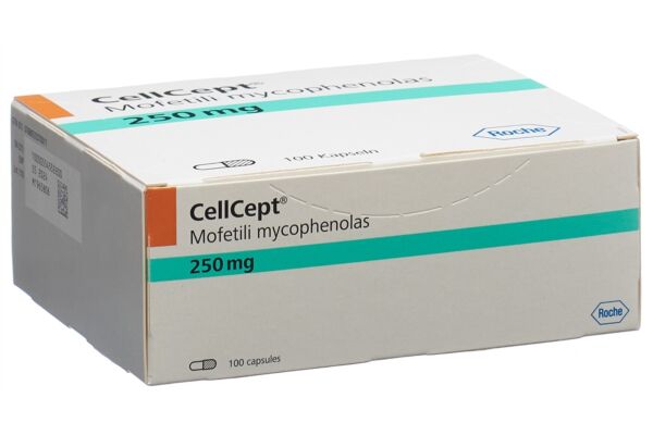 CellCept caps 250 mg 100 pce