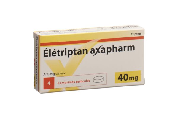Eletriptan Axapharm Filmtabl 40 mg 4 Stk