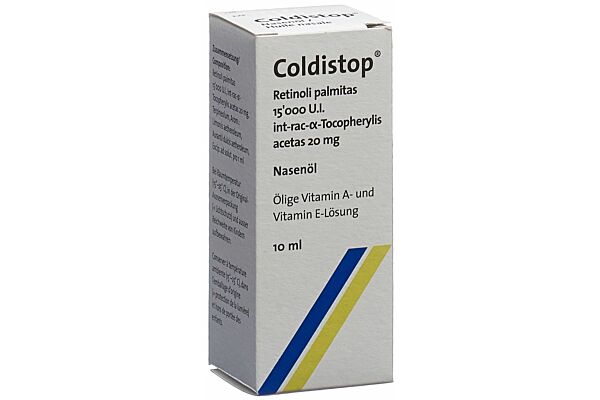 Coldistop huile nasale fl 10 ml