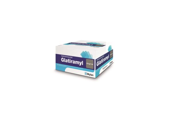 Glatiramyl Inj Lös 20 mg/ml 28 Fertspr 1 ml