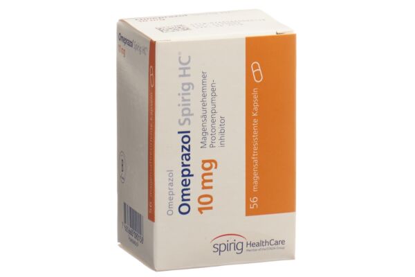 Omeprazol Spirig HC Kaps 10 mg Ds 56 Stk