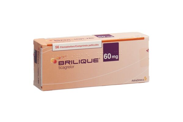 Brilique cpr pell 60 mg 56 pce
