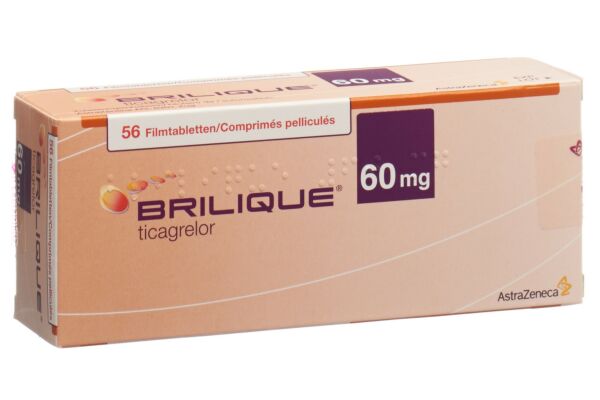Brilique cpr pell 60 mg 168 pce