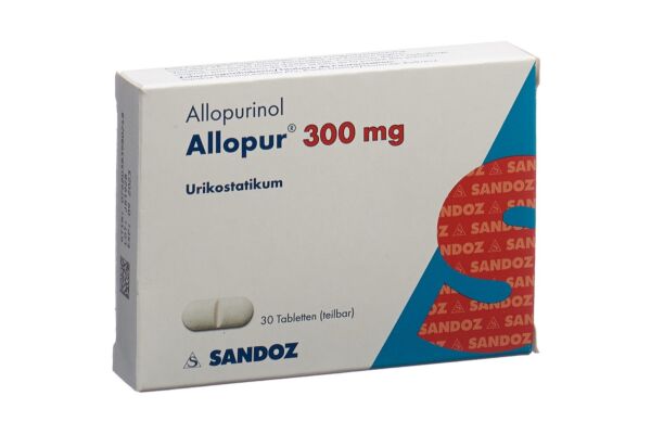 Allopur Tabl 300 mg 30 Stk