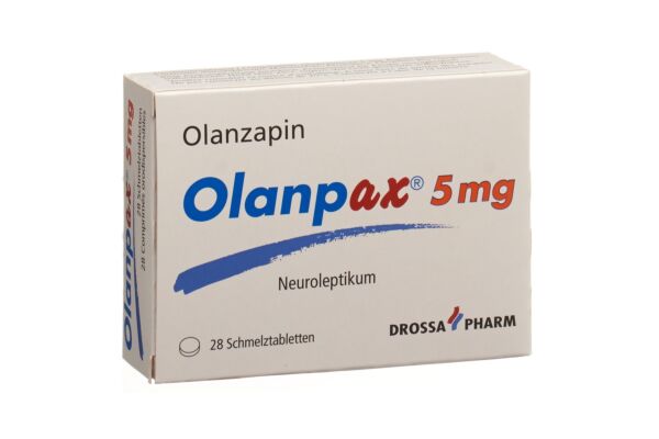Olanpax cpr orodisp 5 mg 28 pce