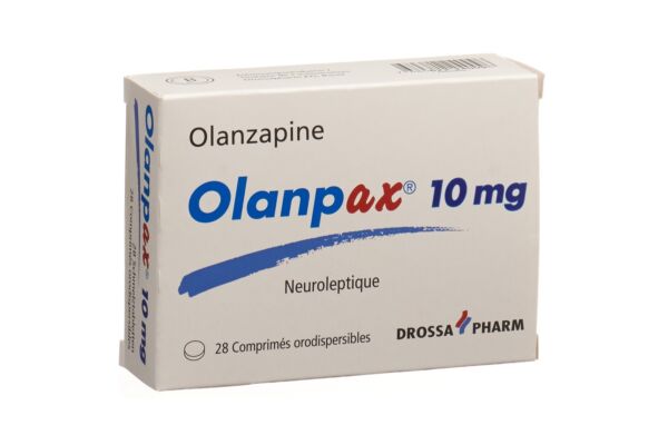 Olanpax cpr orodisp 10 mg 28 pce