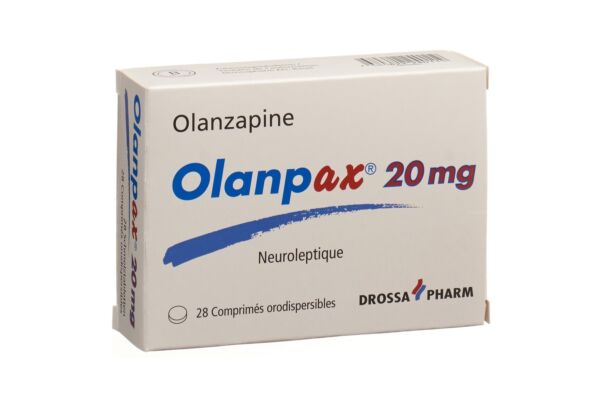 Olanpax cpr orodisp 20 mg 28 pce