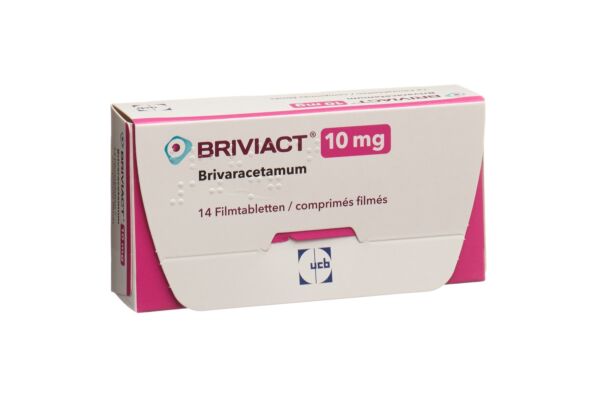Briviact cpr pell 10 mg 14 pce