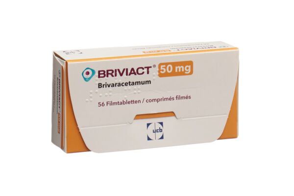 Briviact Filmtabl 50 mg 56 Stk