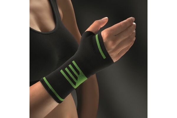 Bort ActiveColor sport bandage pour pouce et main S noir/vert