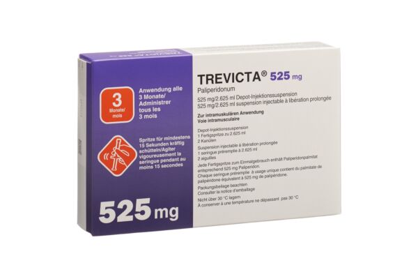 Trevicta Inj Susp 525 mg/2.625ml Fertspr 2.625 ml