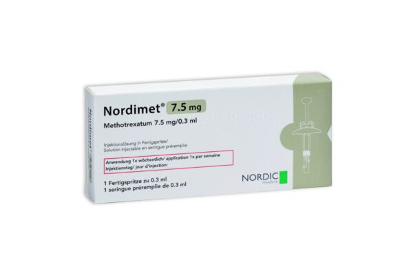 Nordimet sol inj 7.5 mg/0.3ml seringue préremplie
