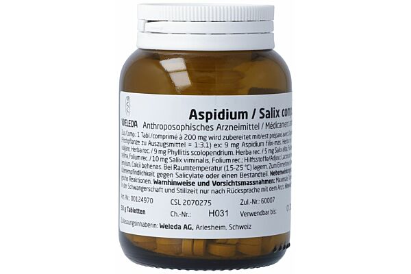 Weleda aspidium/salix comp. cpr 50 g