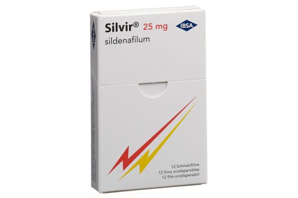 Silvir Schmelzfilm 25 mg 12 Stk
