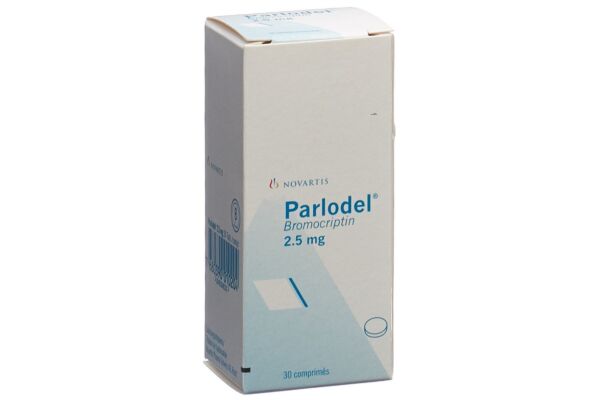 Parlodel cpr 2.5 mg fl 30 pce