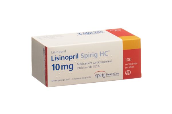 Lisinopril Spirig HC cpr 10 mg 100 pce