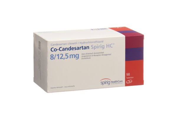 Co-Candésartan Spirig HC cpr 8/12.5mg 98 pce