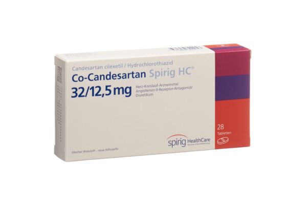 Co-Candesartan Spirig HC Tabl 32/12.5mg 28 Stk