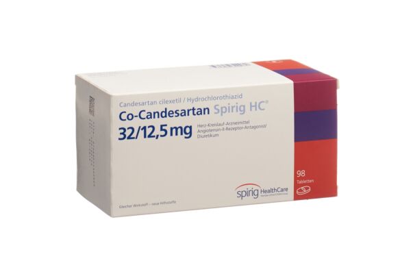 Co-Candesartan Spirig HC Tabl 32/12.5mg 98 Stk