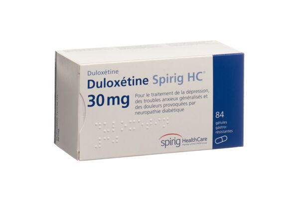 Duloxetin Spirig HC Kaps 30 mg 84 Stk