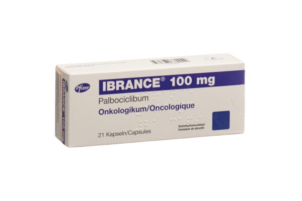 Ibrance caps 100 mg 21 pce