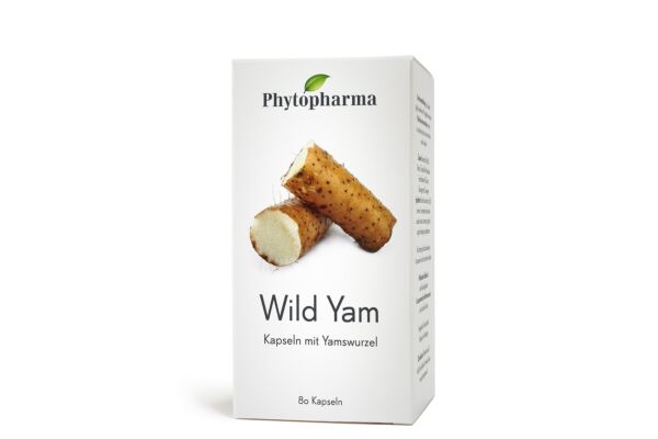 Phytopharma Wild Yam caps 400 mg 80 pce