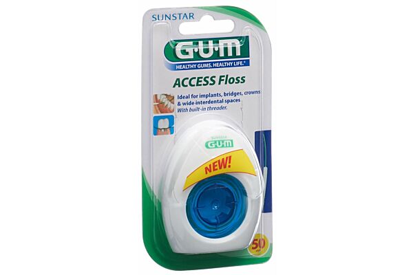 GUM Access Floss soie dentaire 50 pce